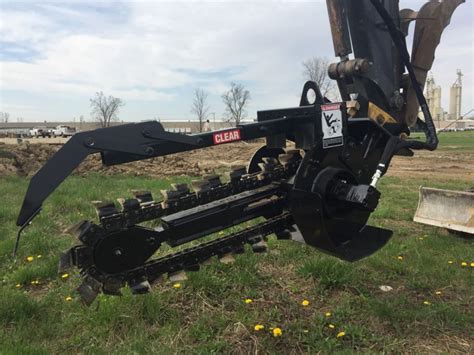 mini trench excavator|trencher attachment for mini excavator.